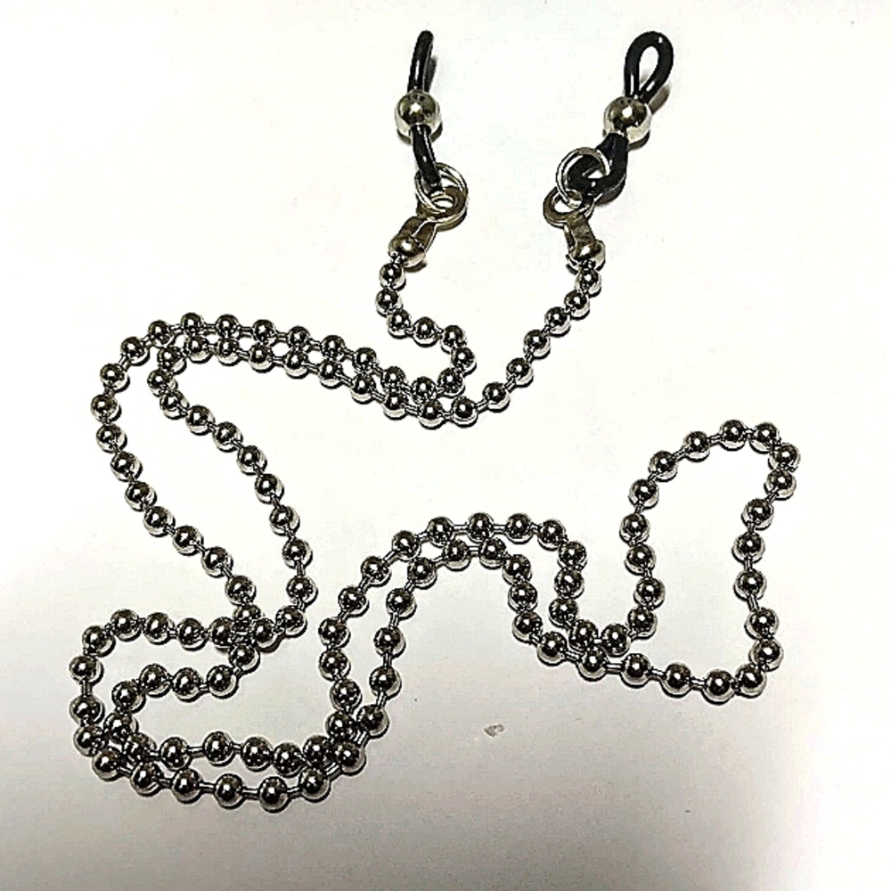 26" Stainless Steel 3.2mm Ball Chain Eyeglass Holder Strand